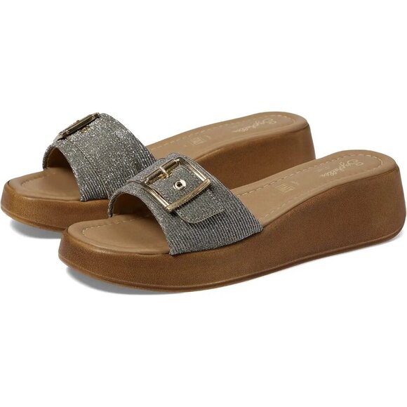 Seychelles® Cherry Slide Sandals with Platform Sole, Size 9 - Picture 1 of 10